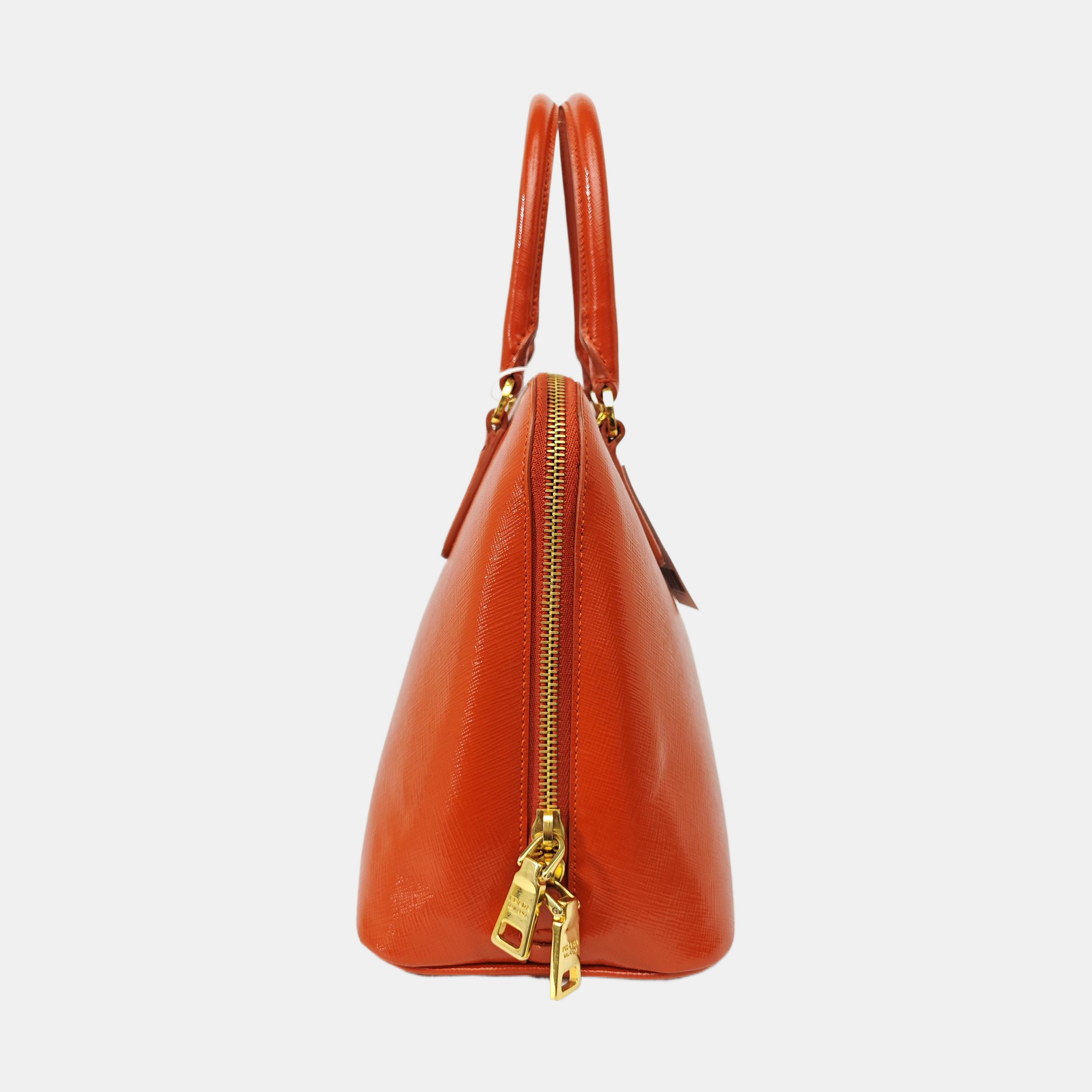 Promenade Saffiano Calfskin Orange