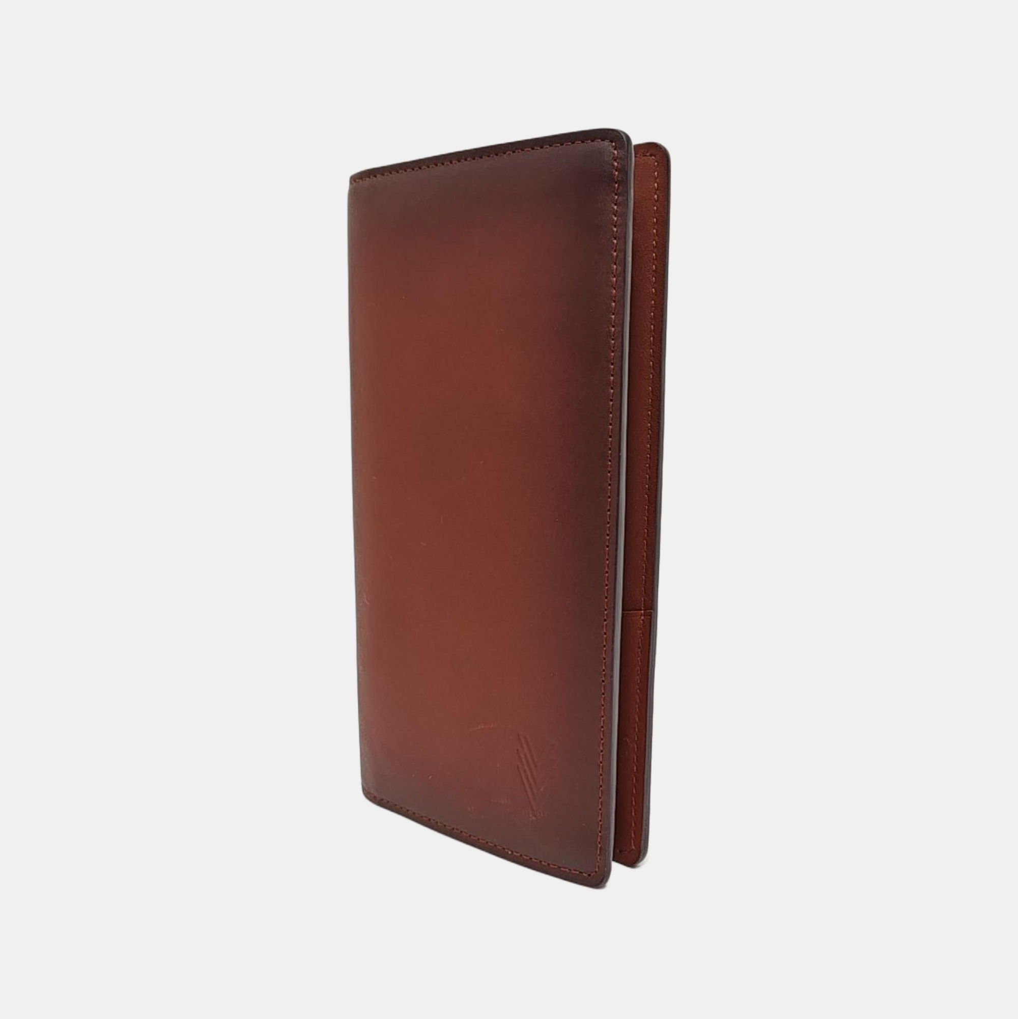 OMBRE BRAZZA Calfskin Brown Wallet