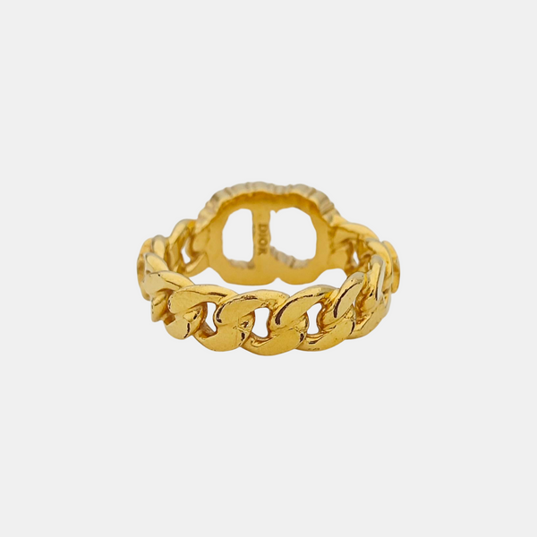 Clair D Lune Metal Gold Ring EU 52