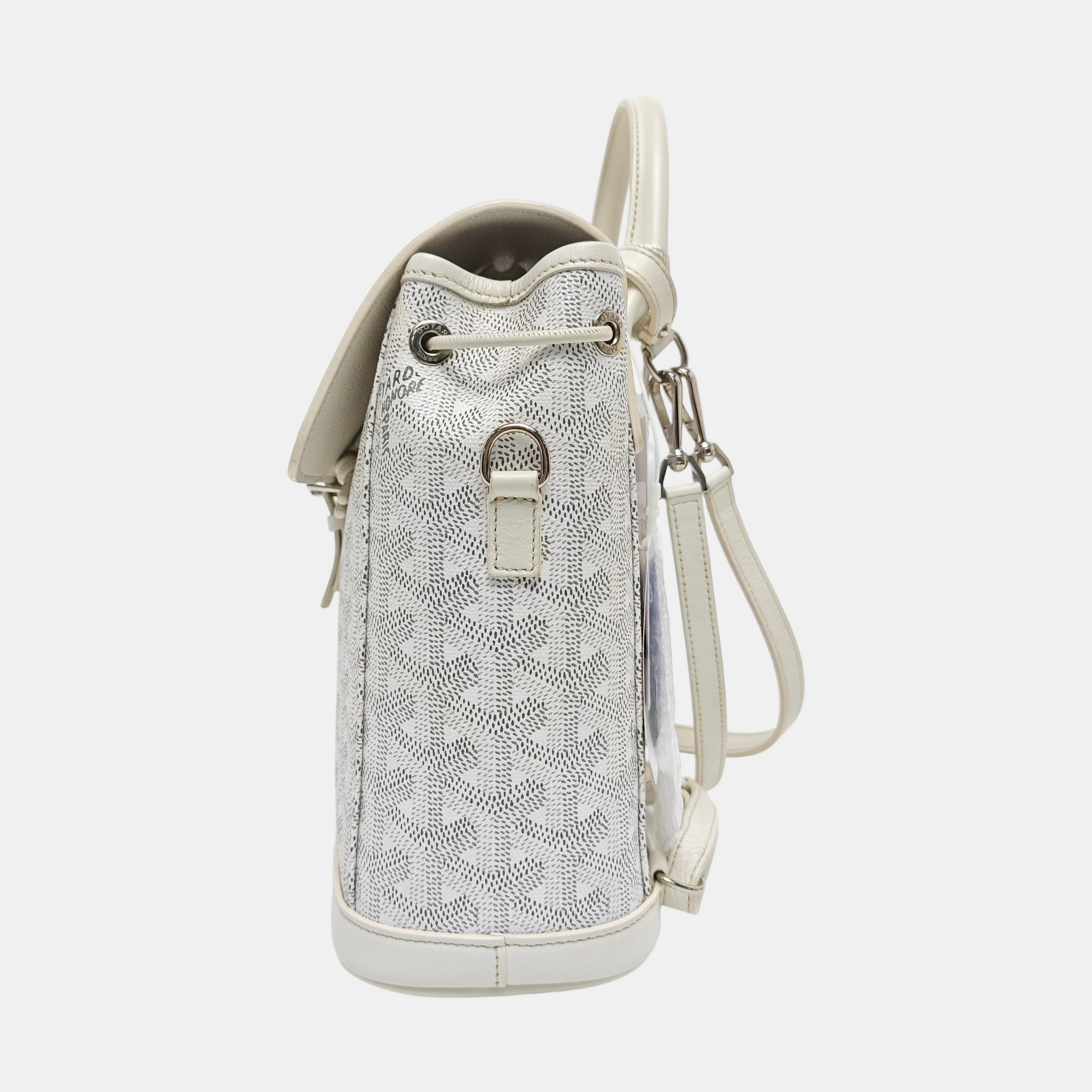 Alpin Mini Coated Canvas White