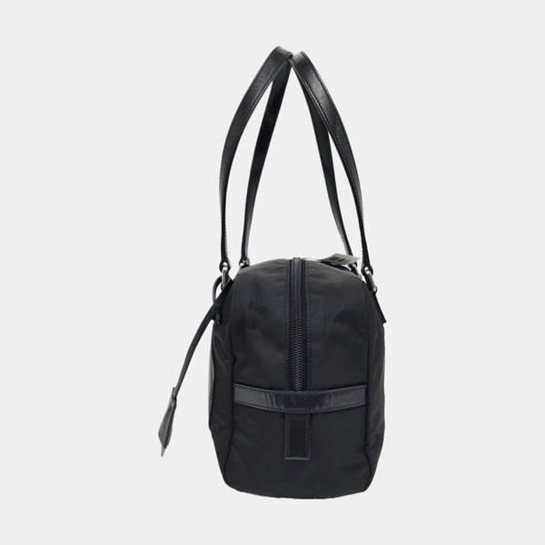 Nylon Shoulder Bag Black