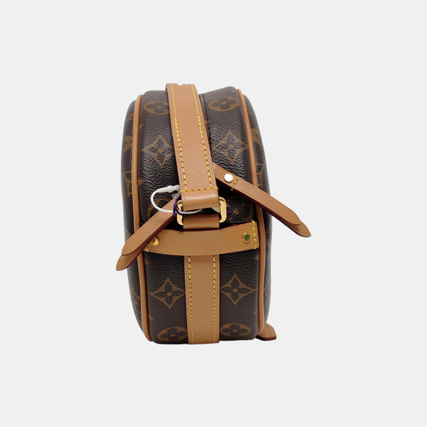BOITE CHAPEAU PM Monogram Coated Canvas Brown