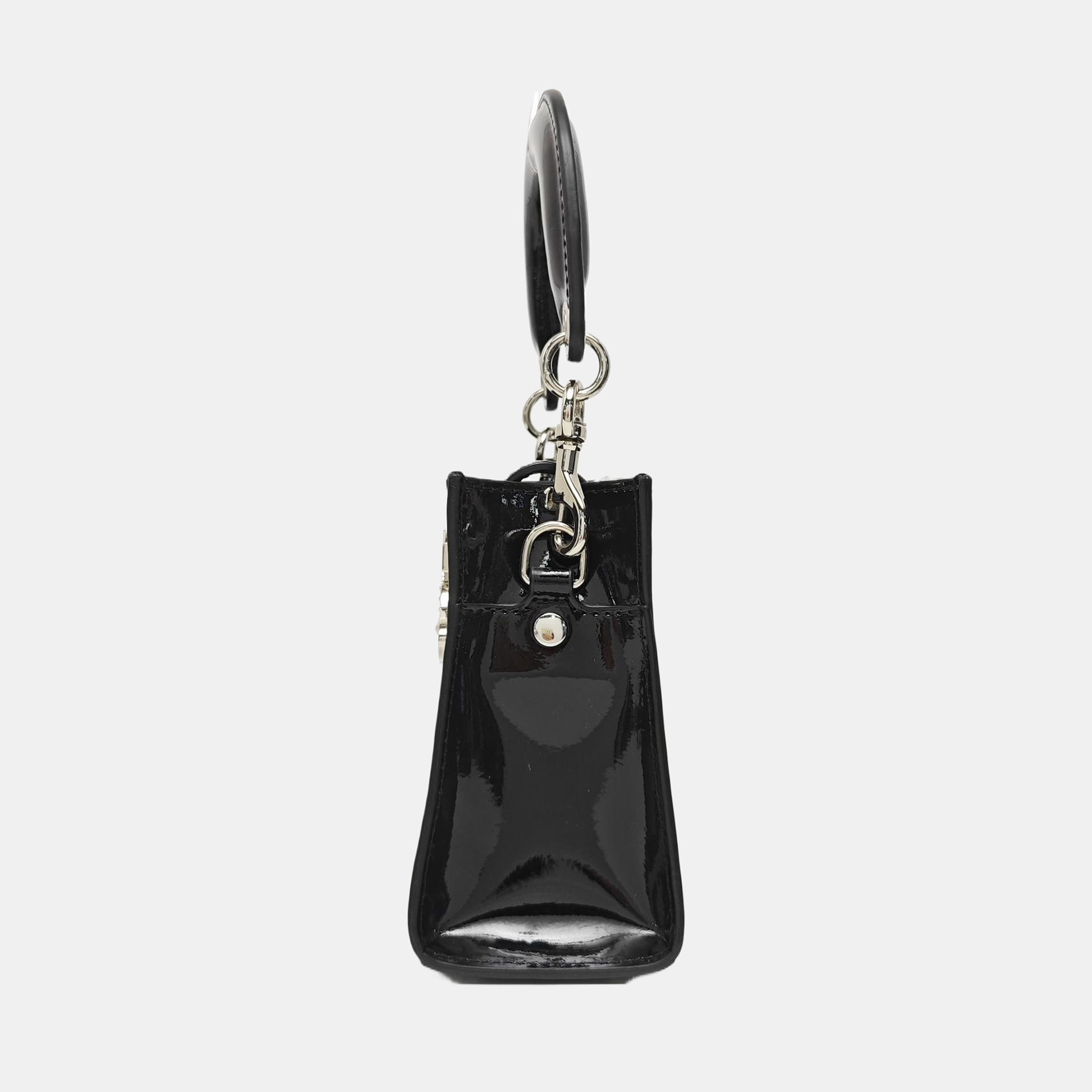 Leather Shoulder Bag Black