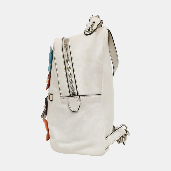 Calfskin Backpack White