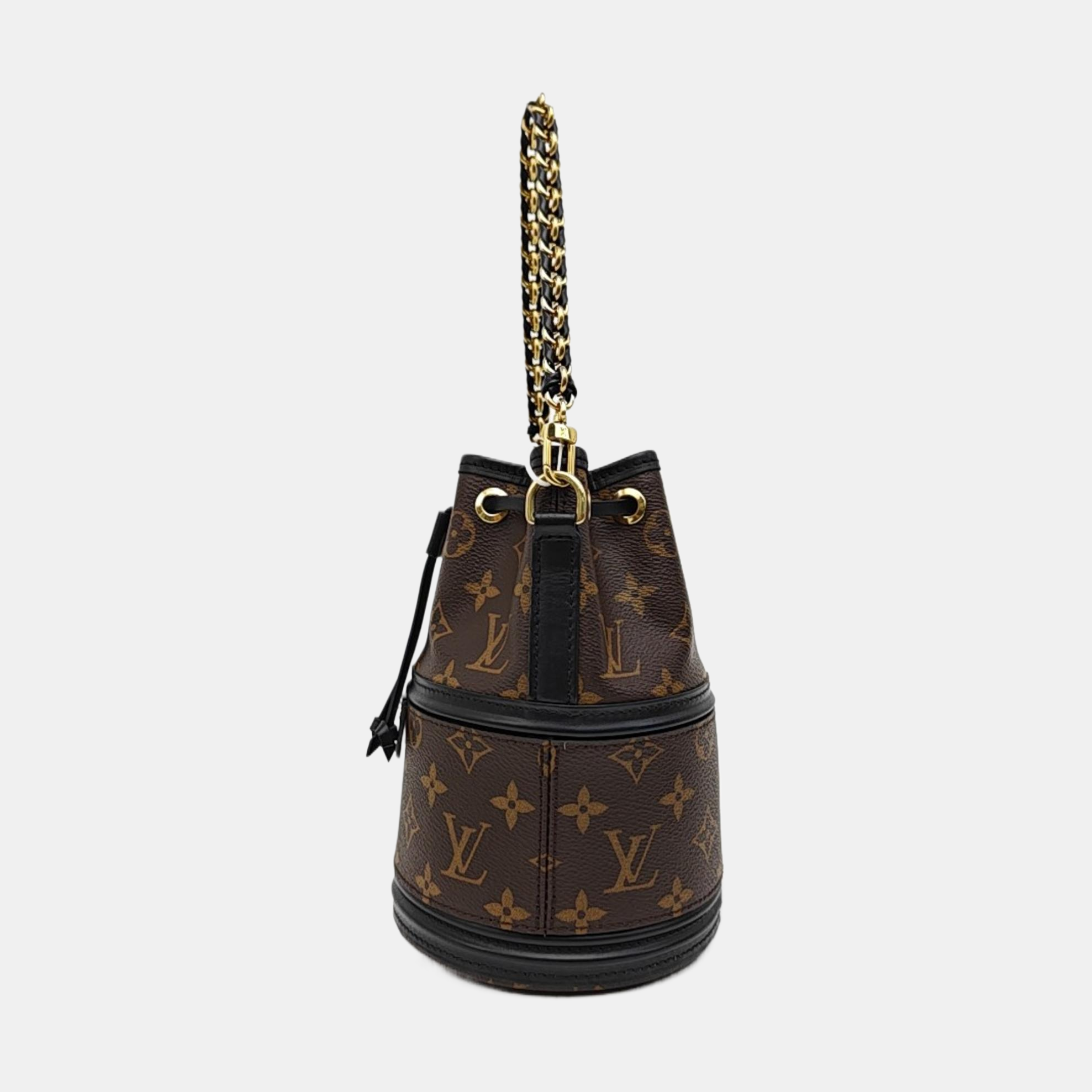 CANOÉ Monogram Coated Canvas Brown
