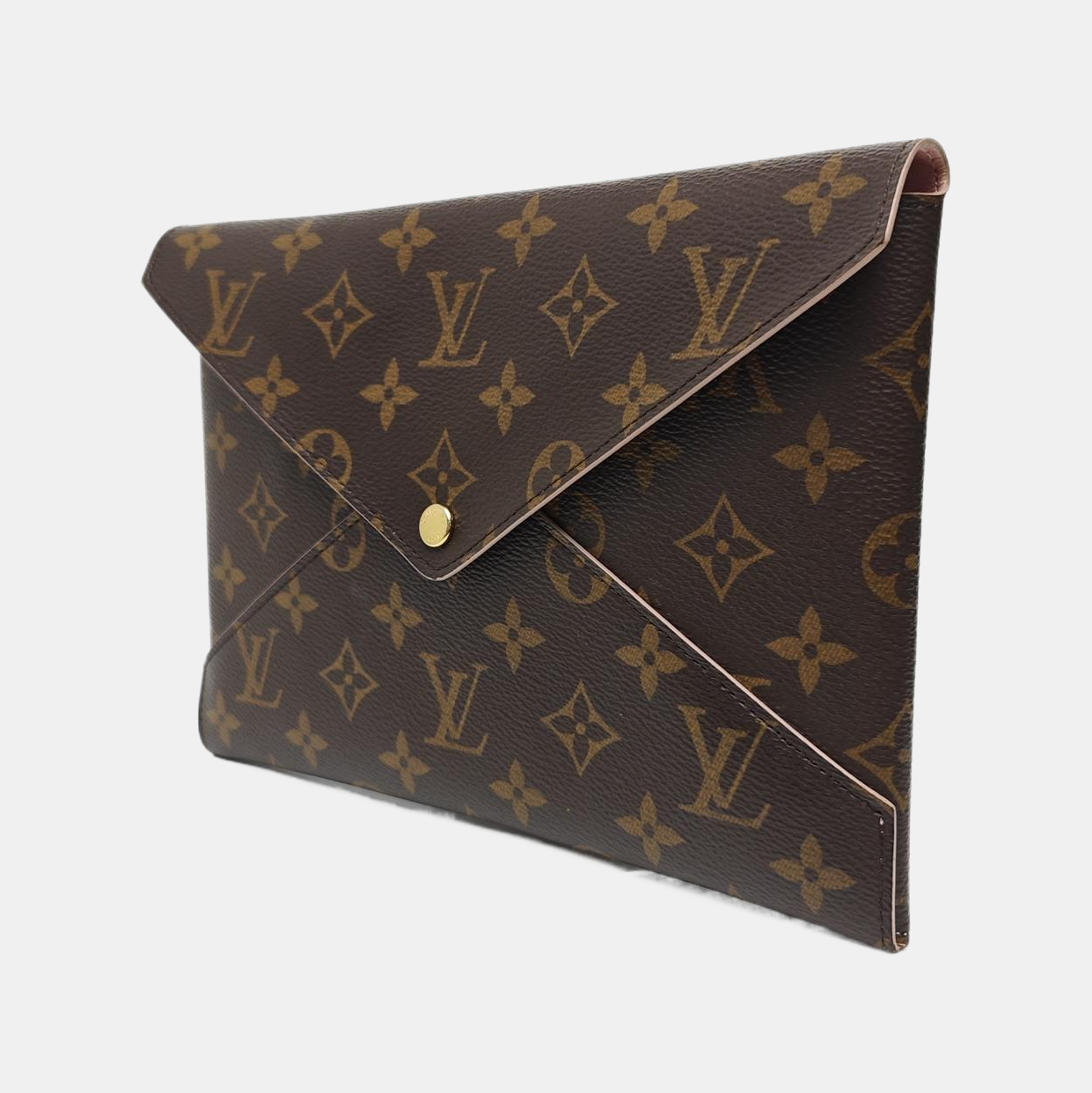 KIRIGAMI Monogram Coated Canvas Brown