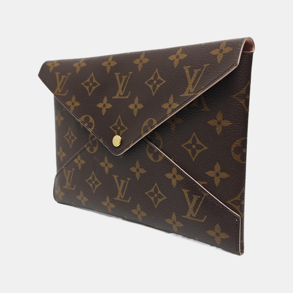 KIRIGAMI Monogram Coated Canvas Brown