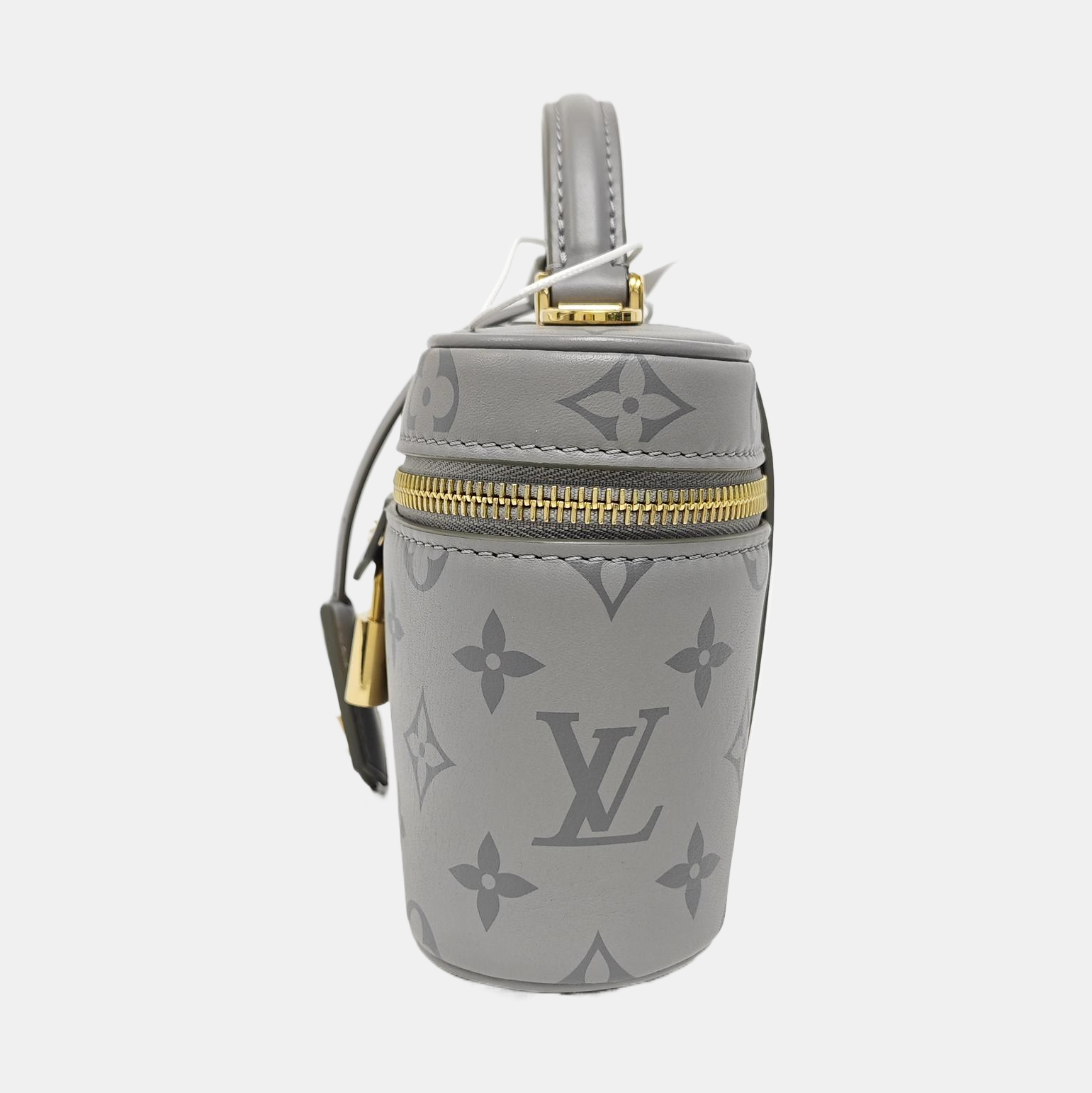 Vanity Chain Pouch PM Monogram Calfskin Gray