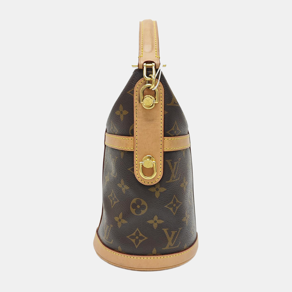 DUFFLE Monogram Coated Canvas Brown