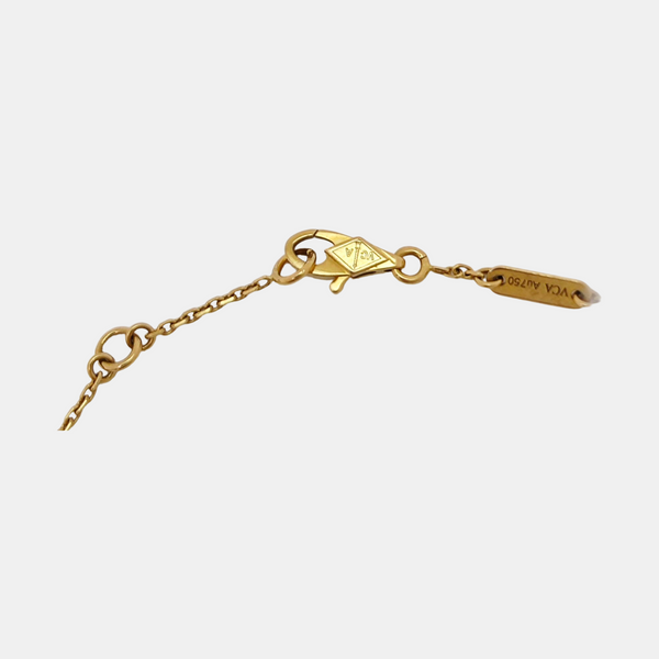 Sweet Alhambra 18k Gold Bracelet