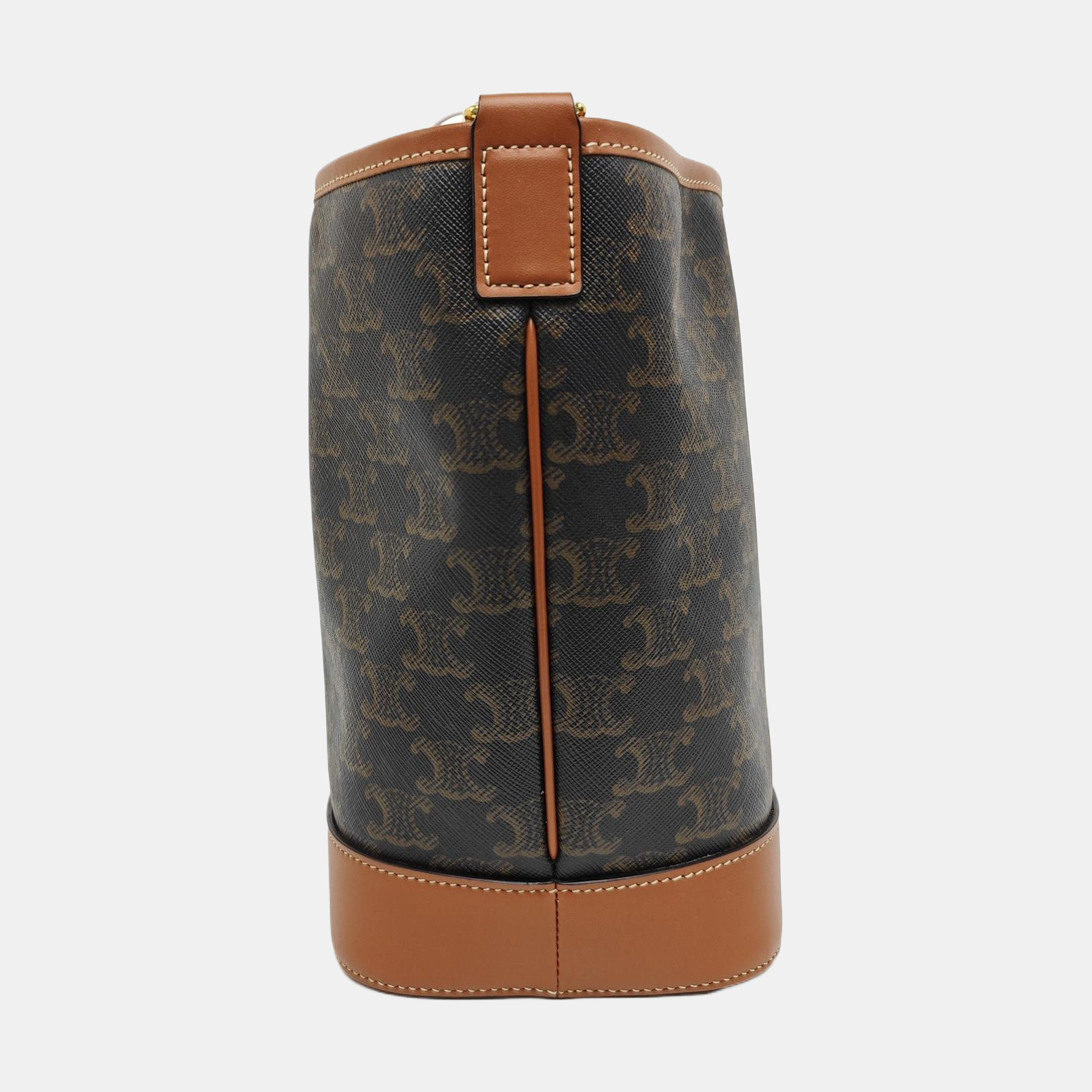 TRIOMPHE CANVAS Small Coated Canvas Brown