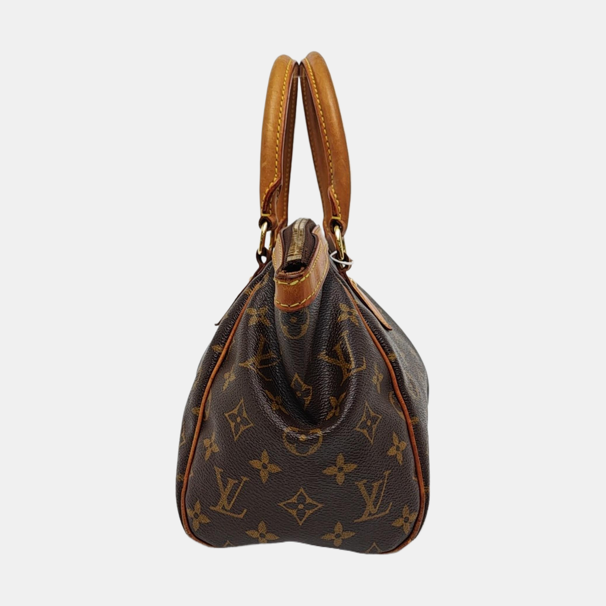 PALERMO PM Monogram Coated Canvas Brown