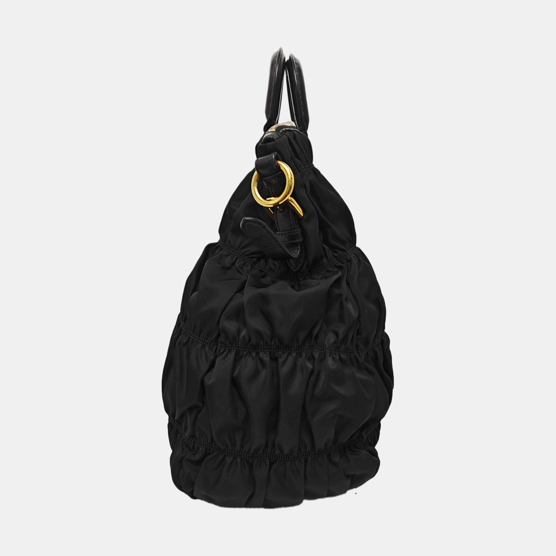 Nylon Tote Bag Black