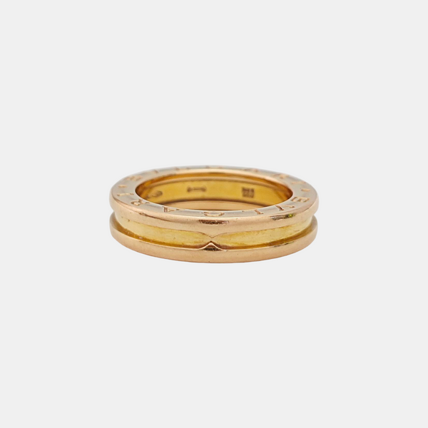 B.ZERO1 18k Rose Gold Ring EU 51