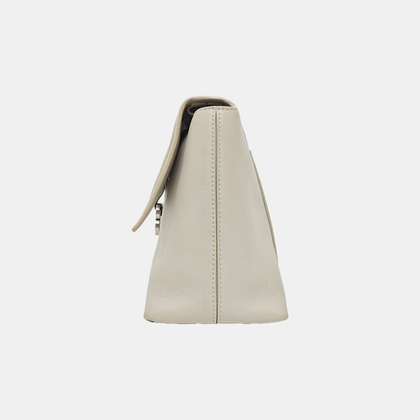 Downtown Small Calfskin Beige
