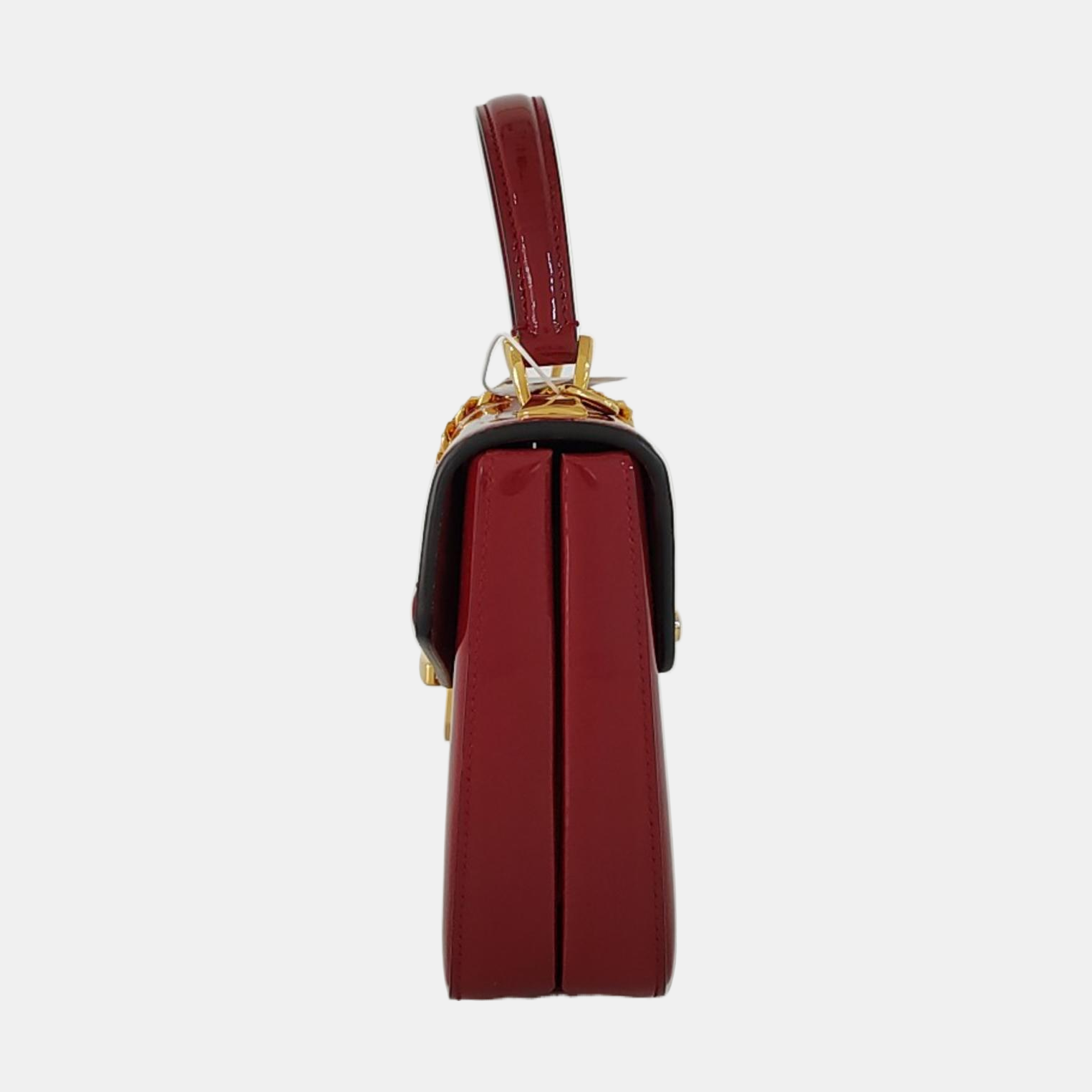 Authenticated pre-owned  Sylvie 1969 Mini Patent Leather Red - Shoulder Bag at Looply