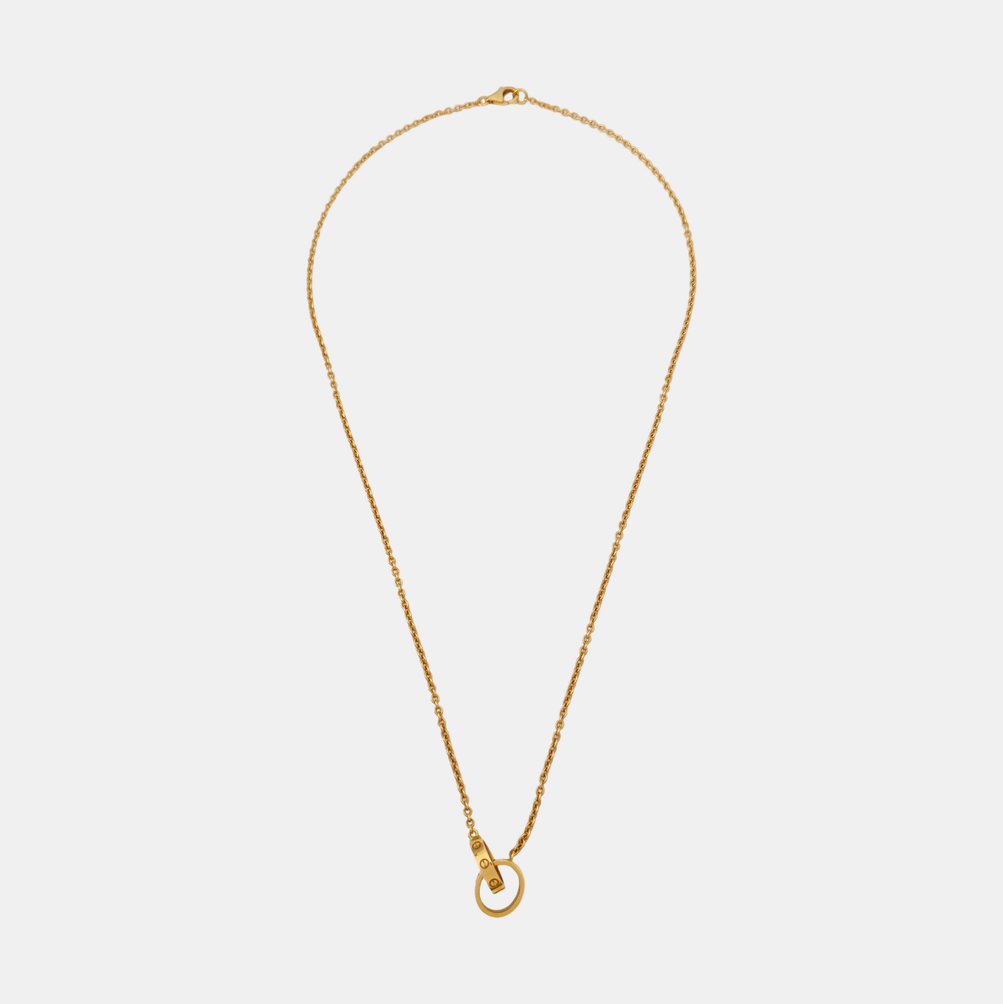 LOVE 18k Rose Gold Necklace