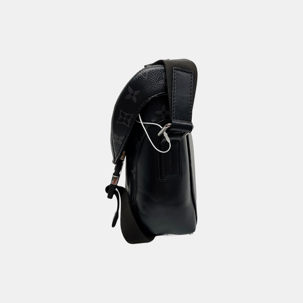 VOYAGER PM Monogram Coated Canvas Black