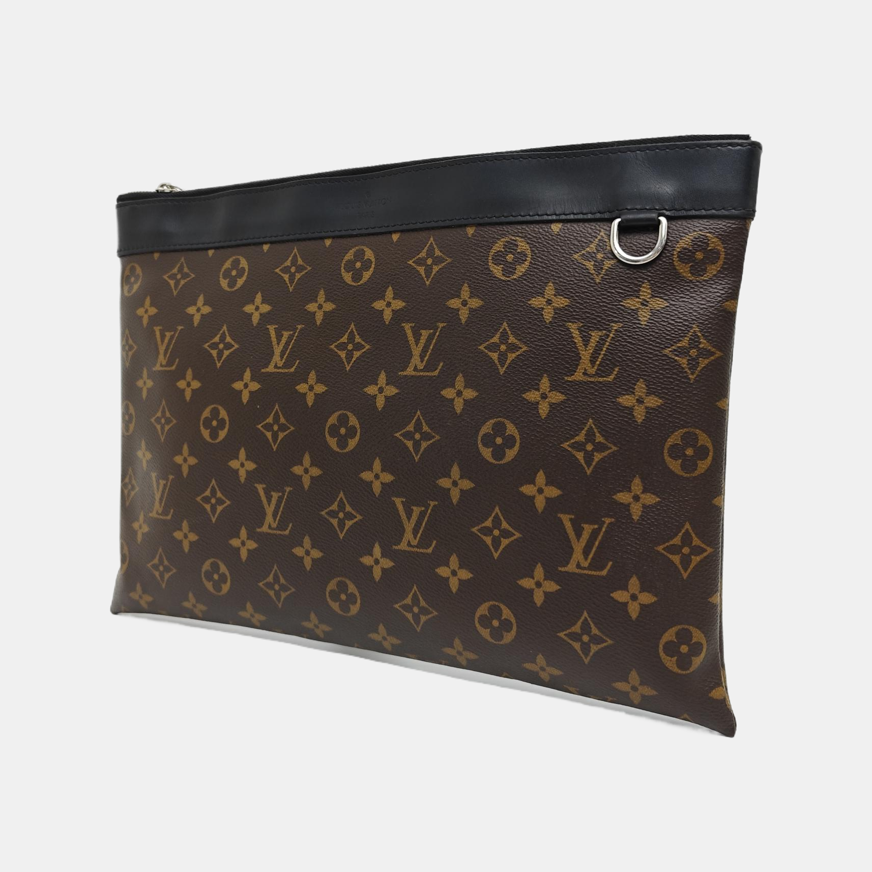 DISCOVERY GM Monogram Coated Canvas Brown