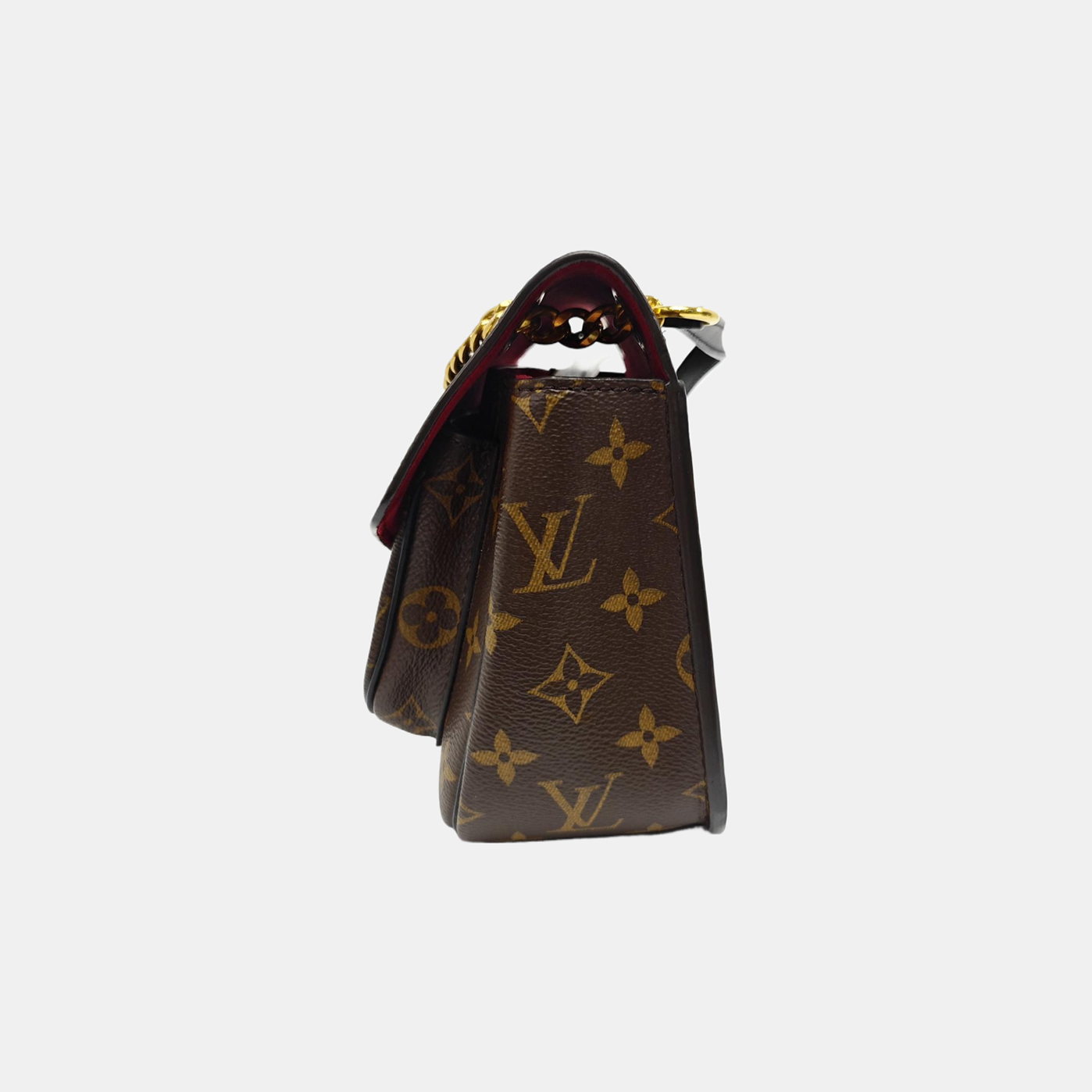 PASSY Monogram Coated Canvas Brown