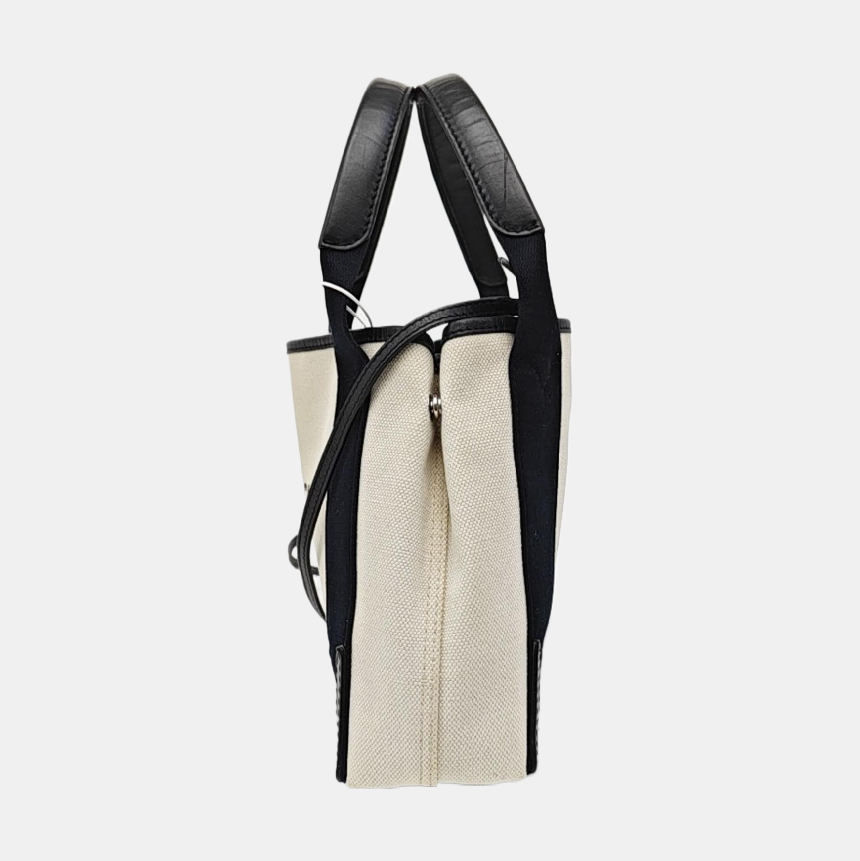 Navy Mini Canvas Beige