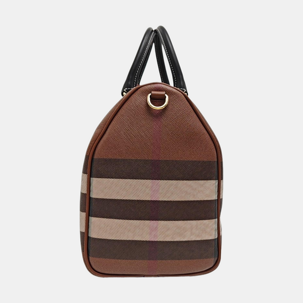 Coated Canvas Shoulder Bag Medium Multicolor