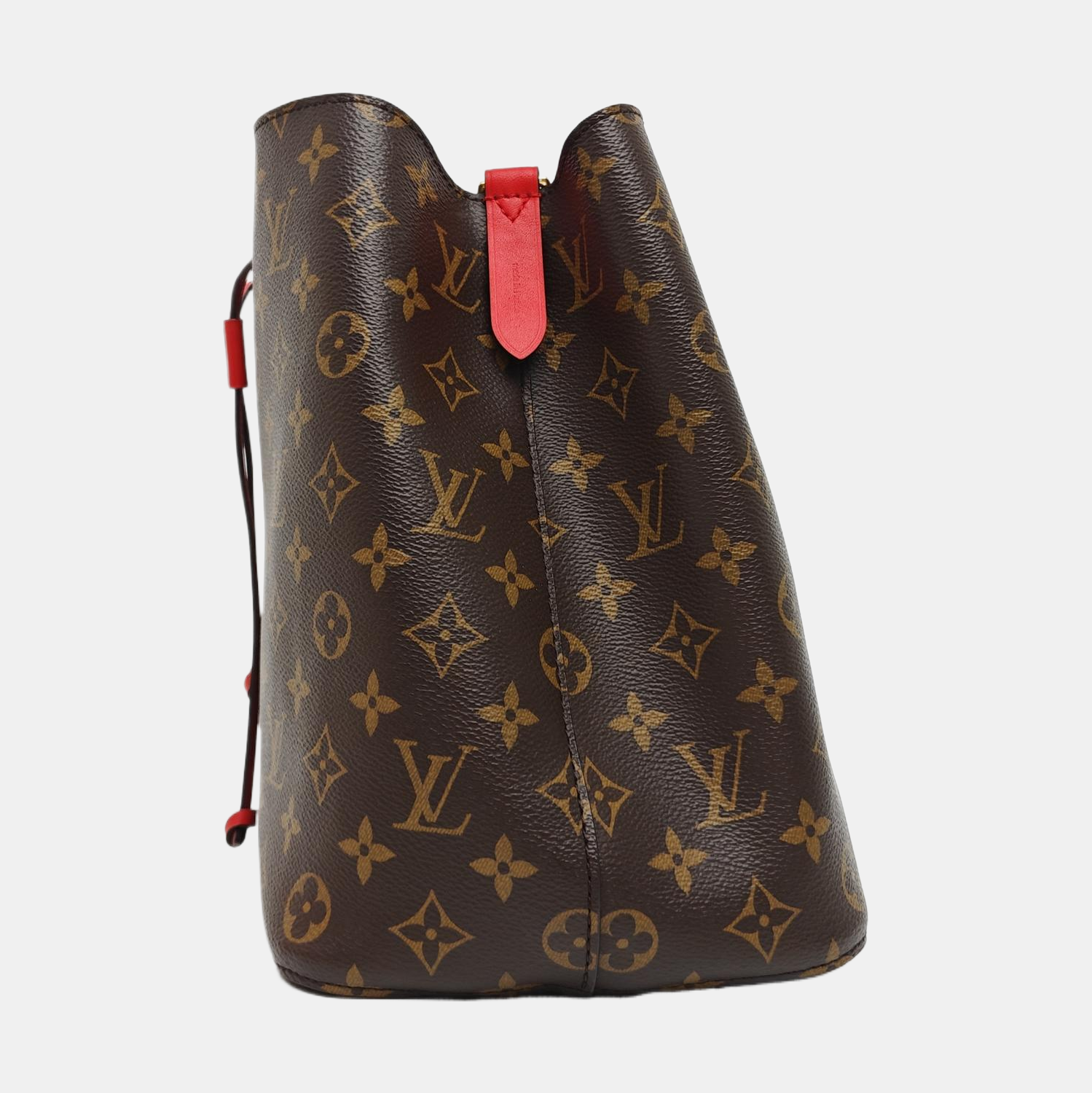NÉONOÉ MM Monogram Coated Canvas Brown