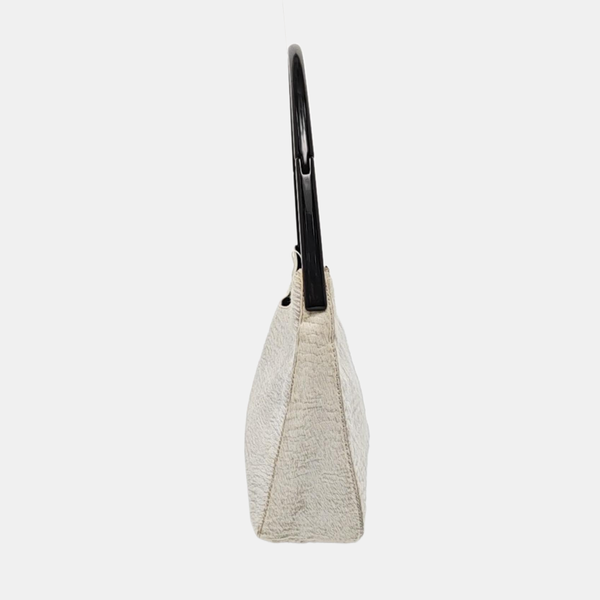 Hobo Mini Horsehair White