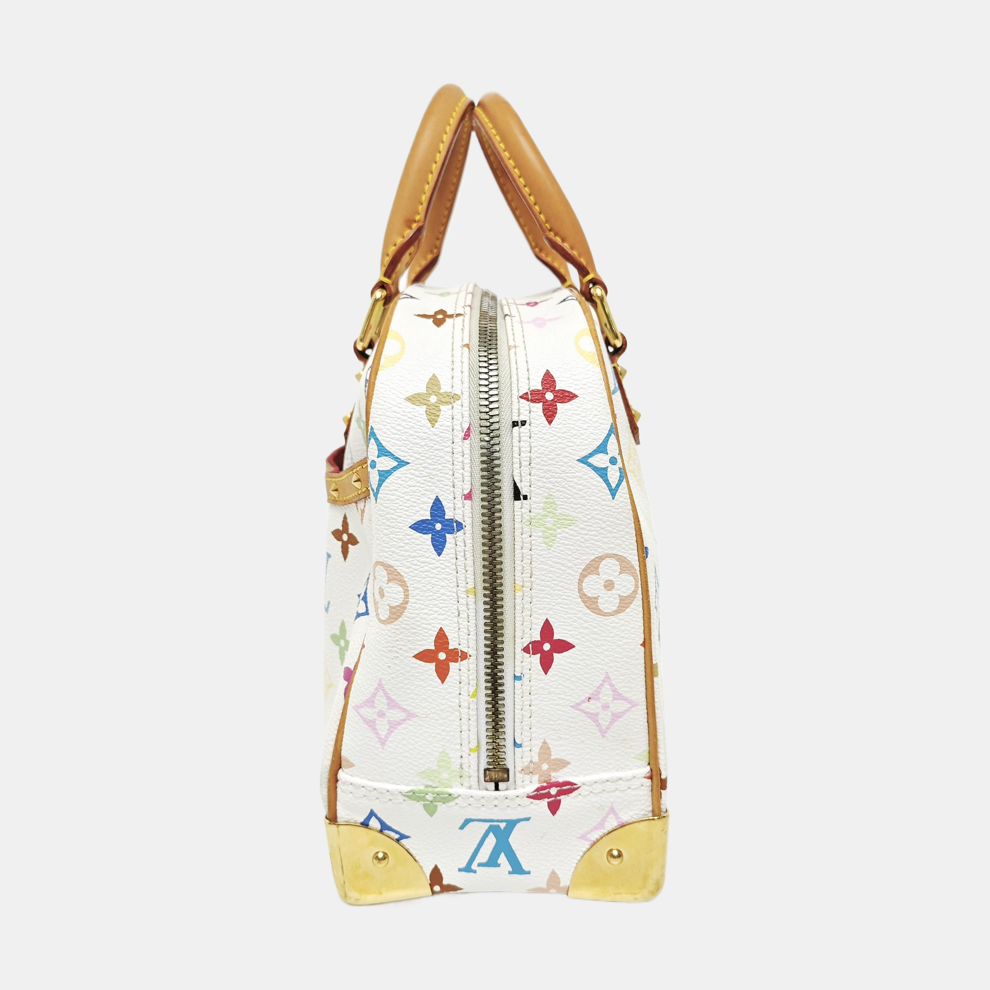 LV × TM DEAUVILLE Monogram Coated Canvas White