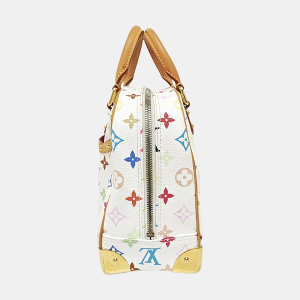 LV × TM DEAUVILLE Monogram Coated Canvas White
