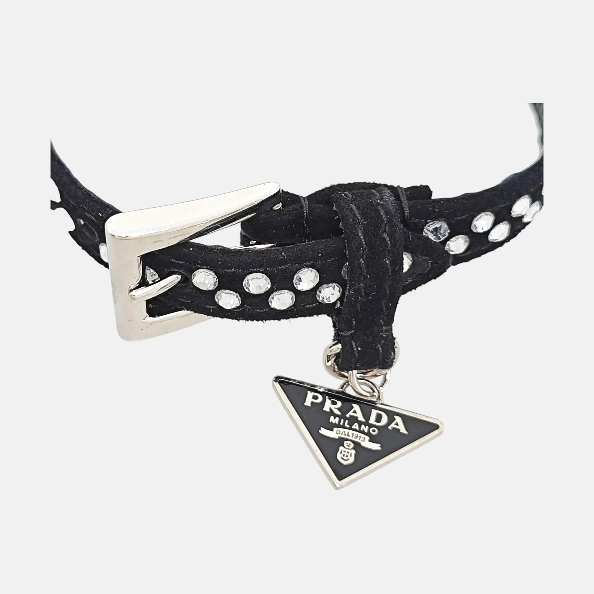 Synthetic Crystal Black Bracelet