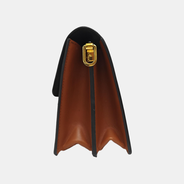 DAUPHINE MM Monogram Coated Canvas Brown