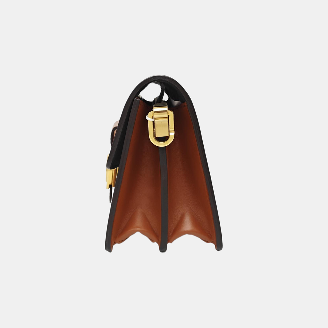 DAUPHINE Mini Coated Canvas Brown