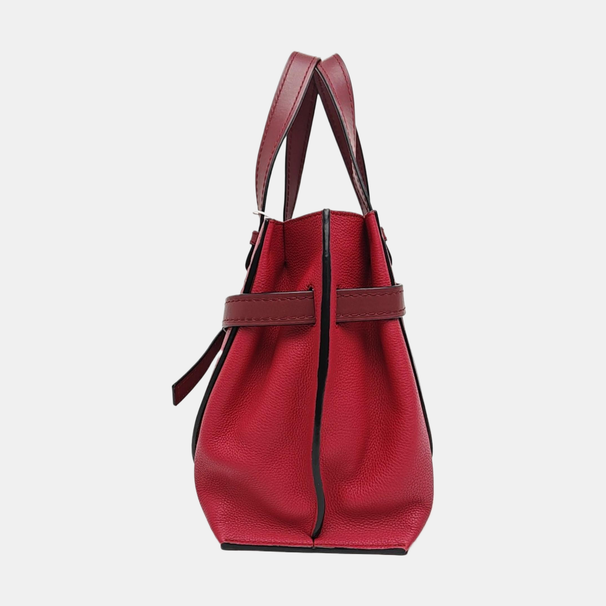 Gate Small Calfskin Red