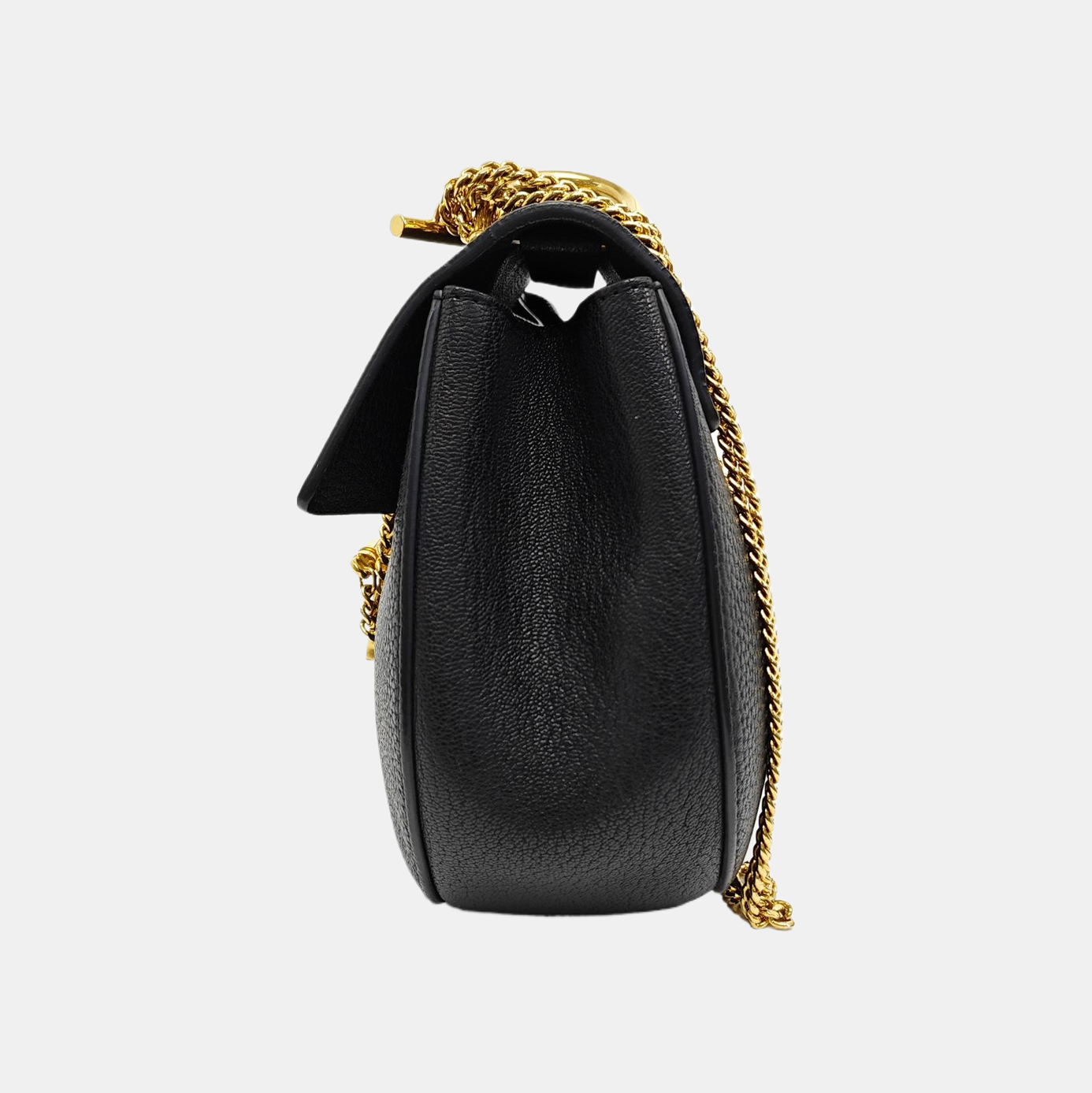Drew Medium Calfskin Black
