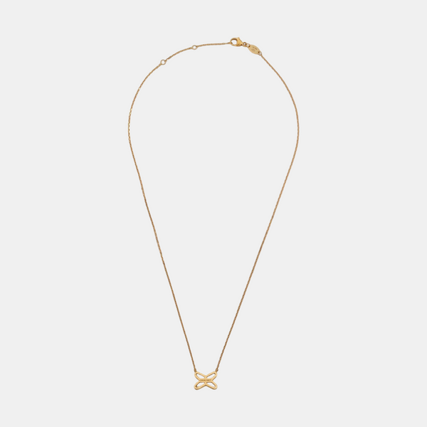 Jeux De Liens 18k Rose Gold Necklace