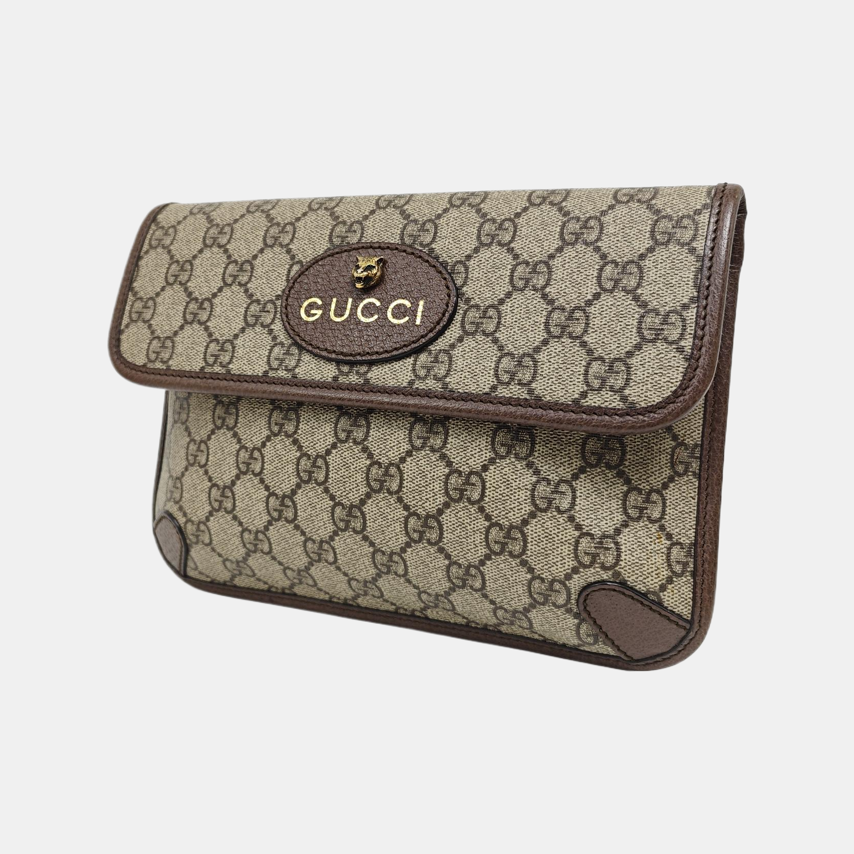 Neo Vintage Monogram Coated Canvas Beige