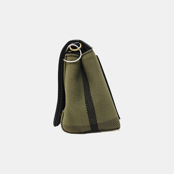 Crossbody Bag Small Canvas Green