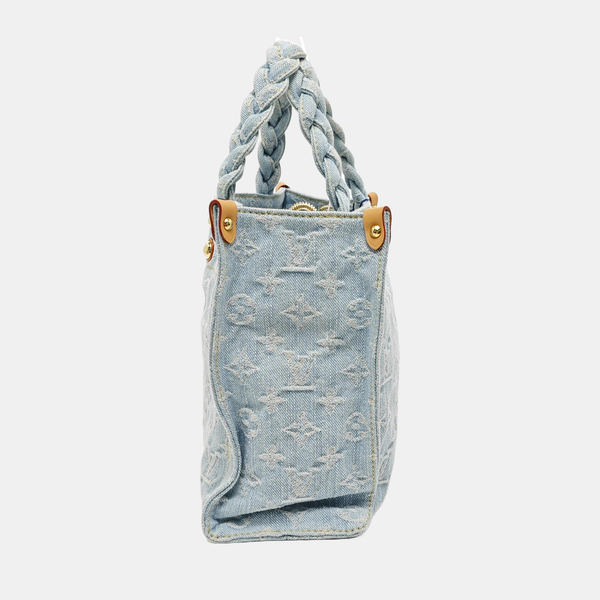 ONTHEGO PM Monogram Denim Blue