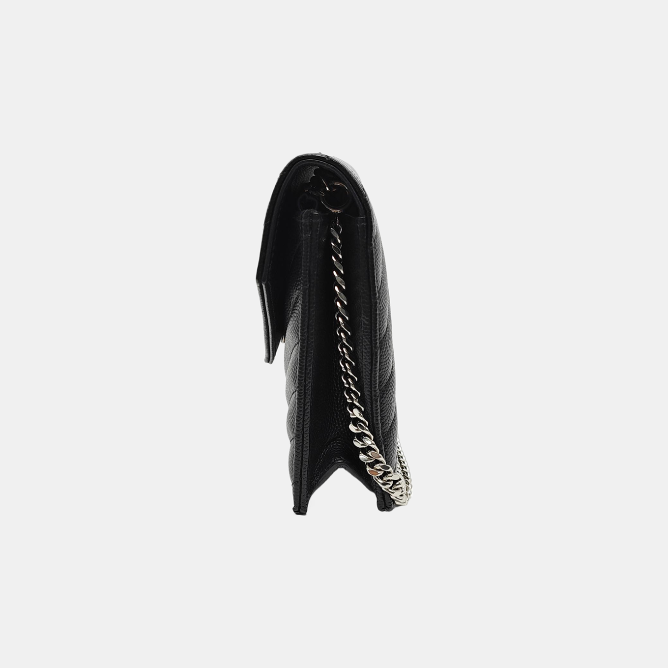 MONOGRAM WOC Chevron Calfskin Black