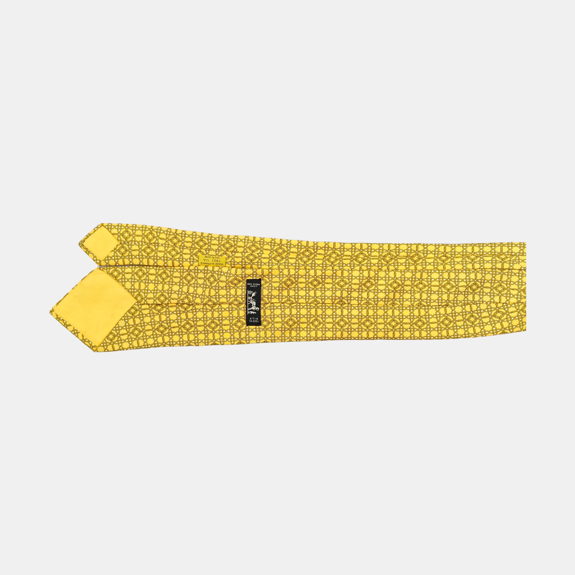 Mulberry Silk Tie Yellow