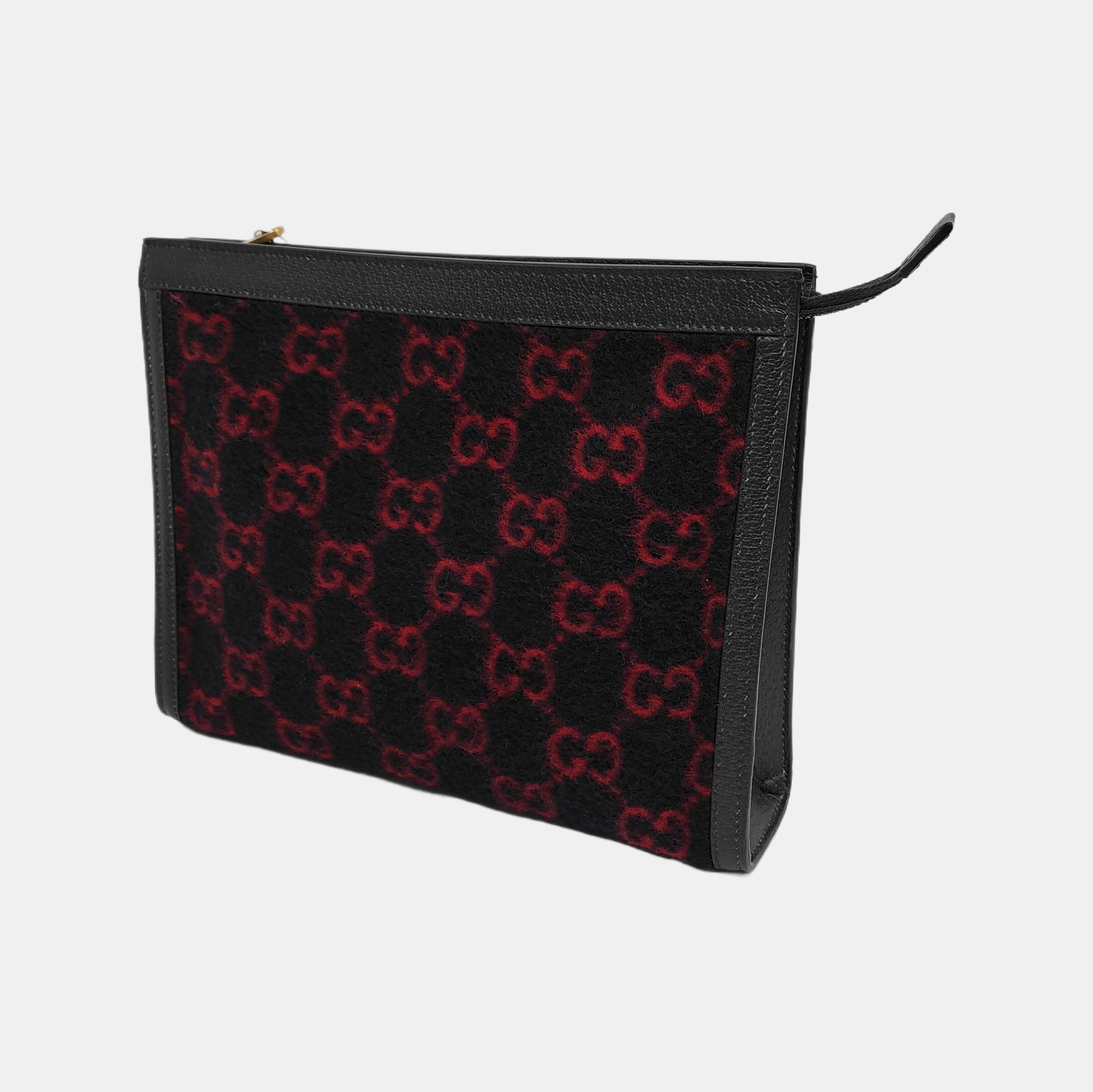 Monogram Felt Black