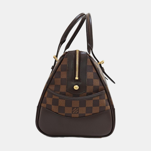 BERKELEY Damier Ebene Coated Canvas Brown