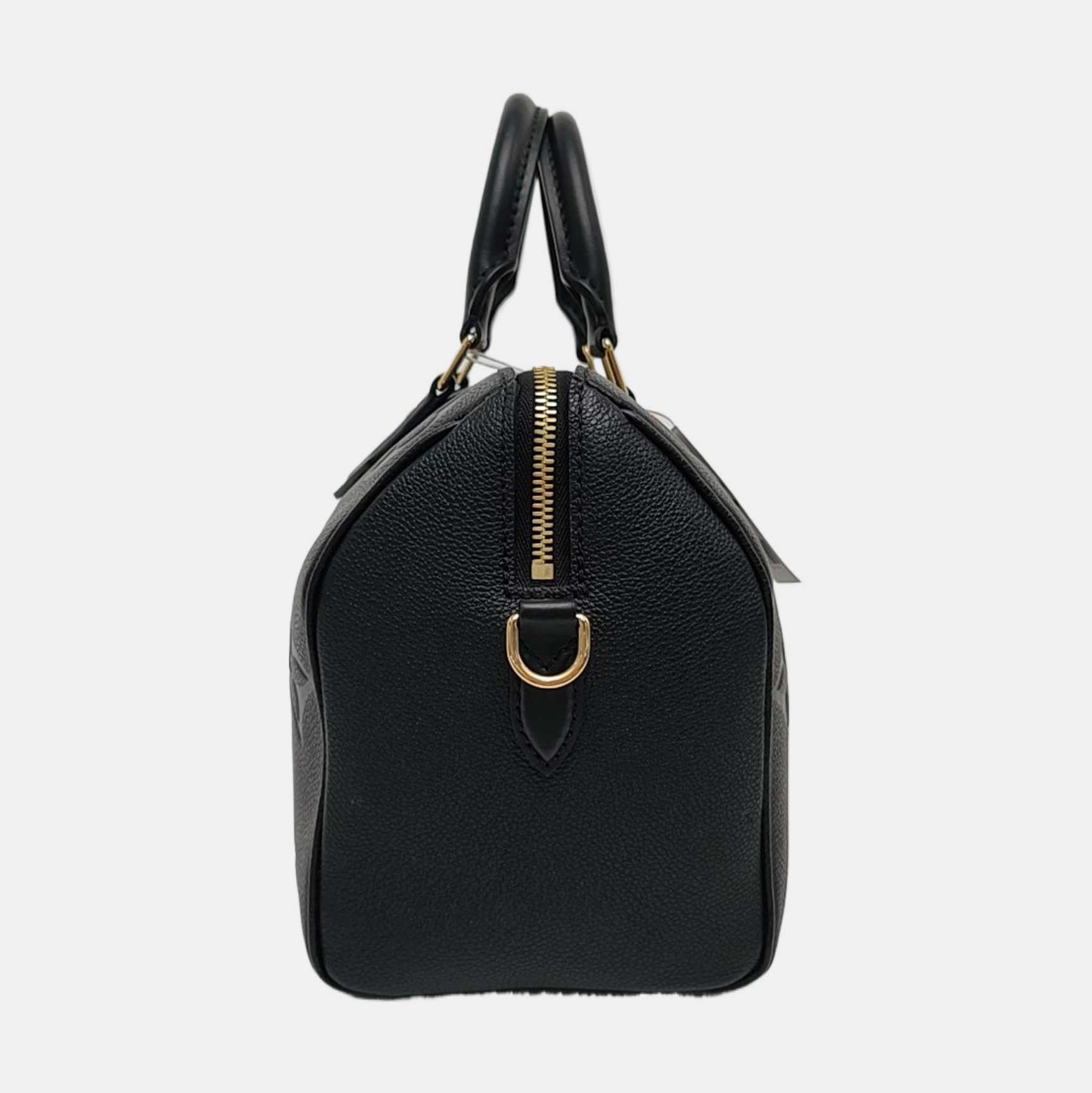 Authenticated pre-owned  SPEEDY 25 Monogram Calfskin Black - Shoulder Bag at Looply