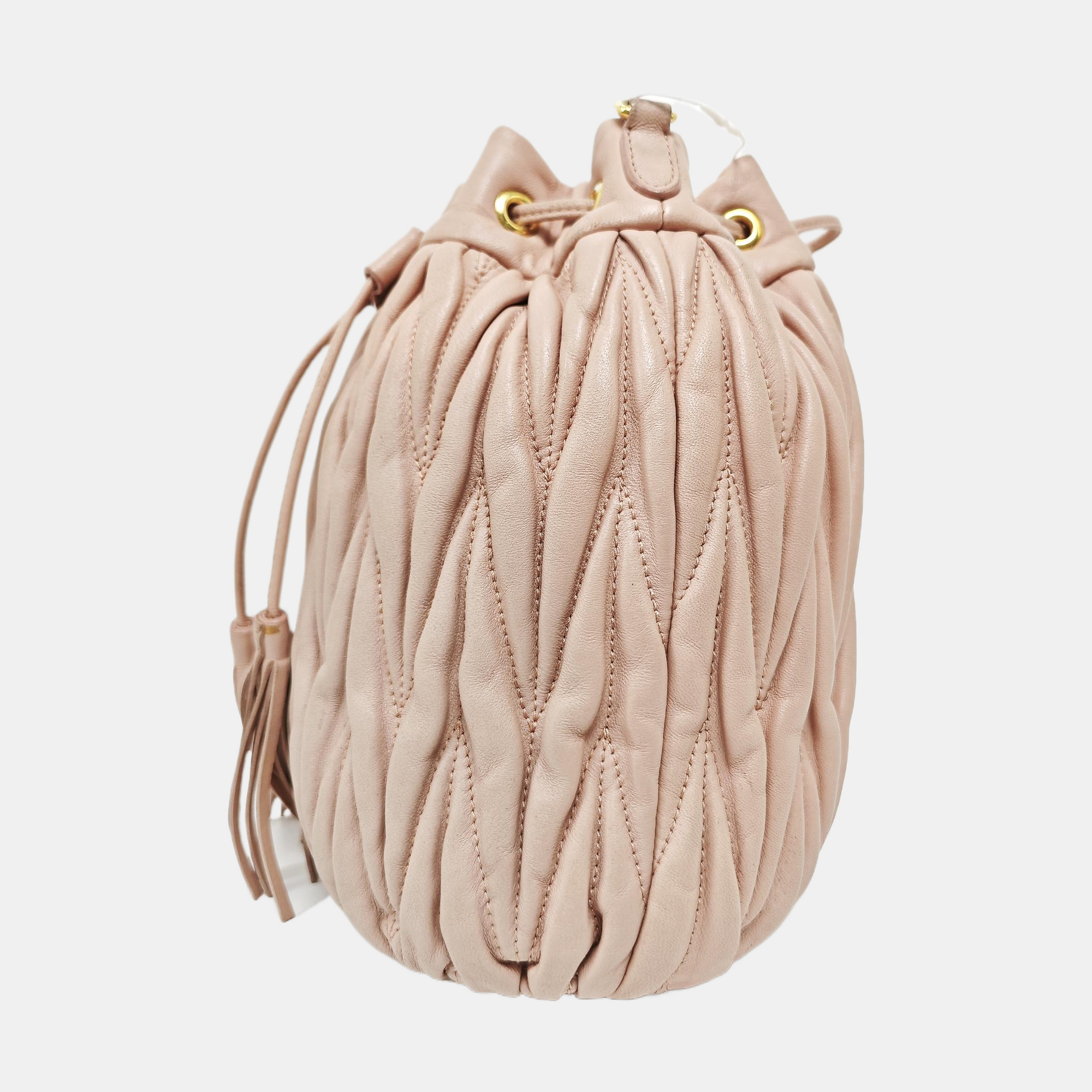 Matelassé Quilted Lambskin Pink