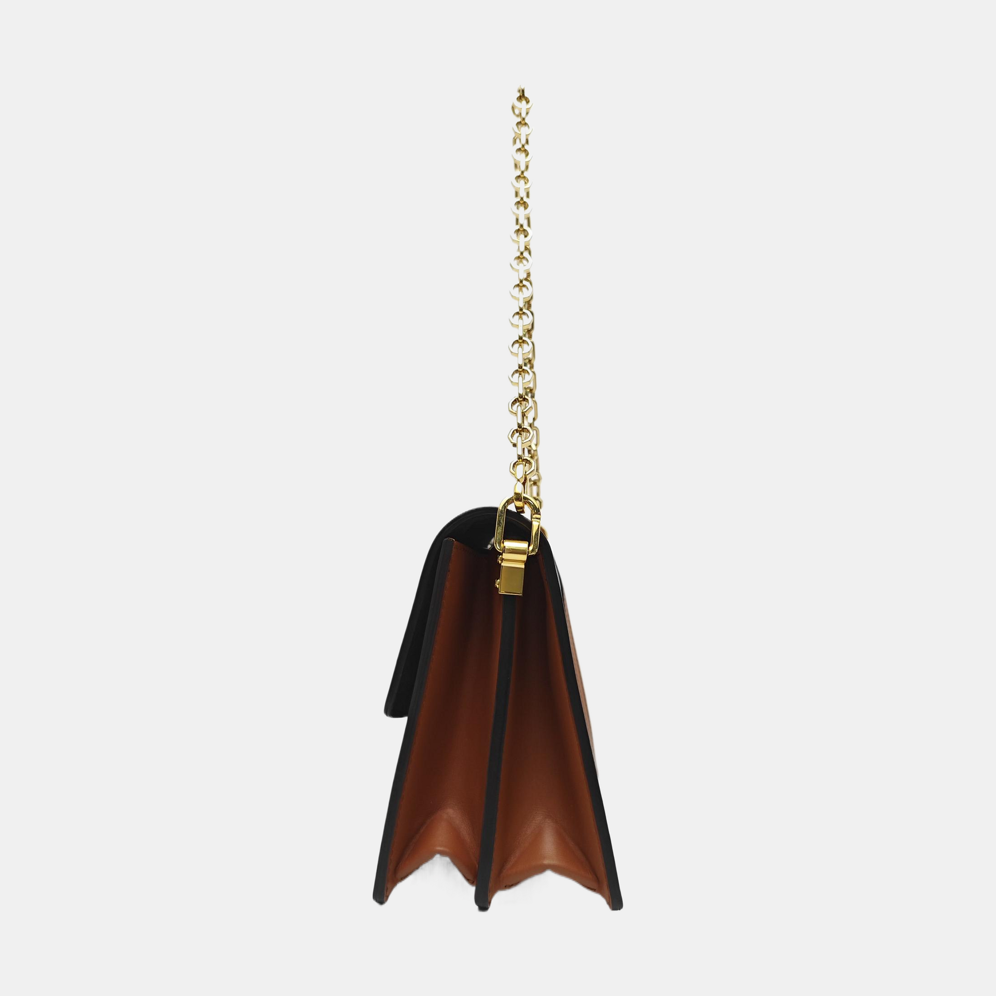DAUPHINE MM Monogram Coated Canvas Brown
