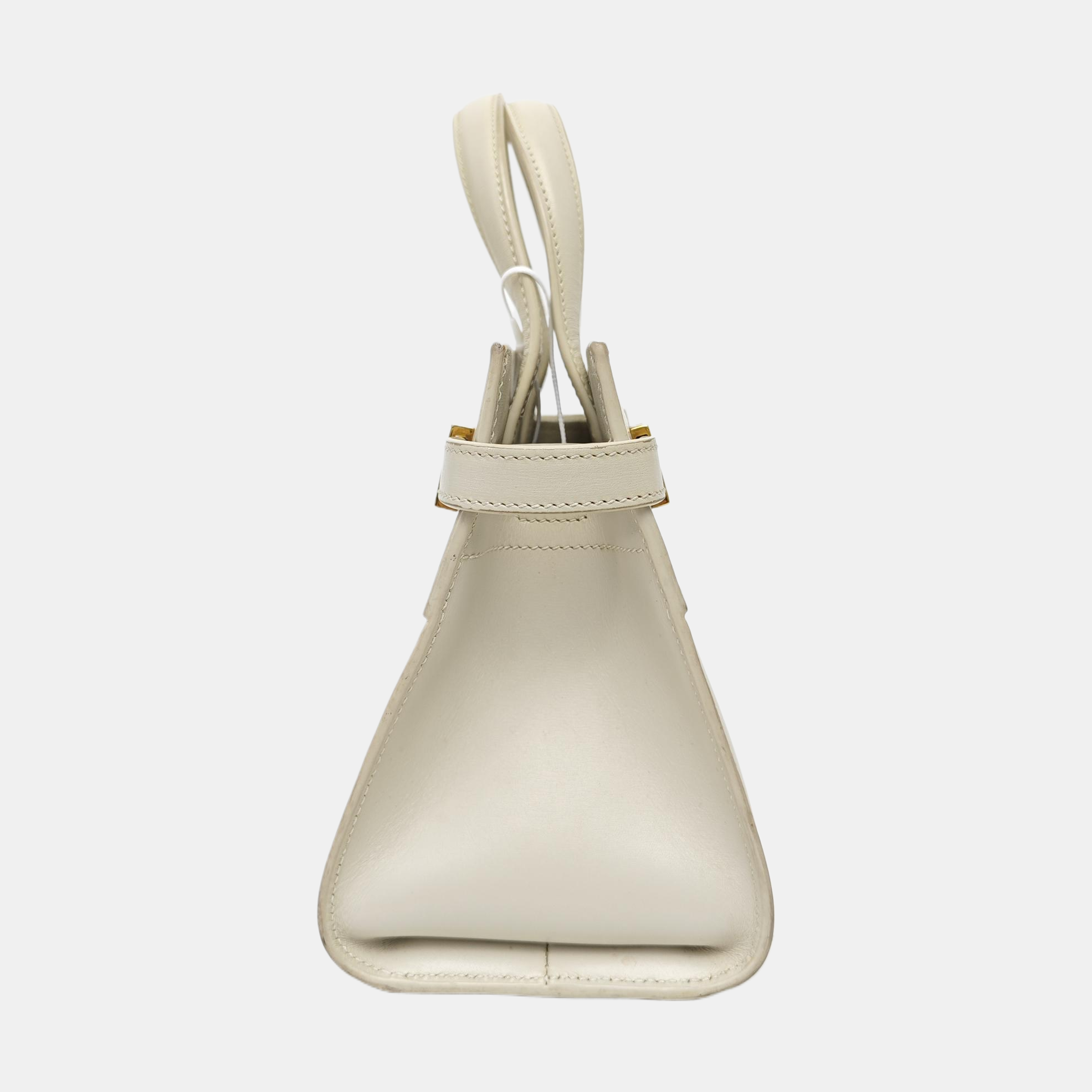 MANHATTAN Nano Calfskin White