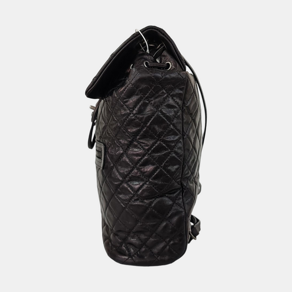 MOUNTAIN Quilted Calfskin Black