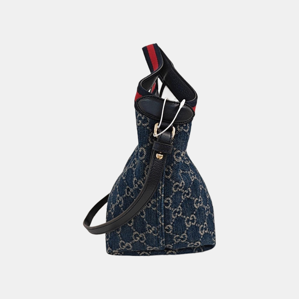 Giglio Small Monogram Canvas Blue