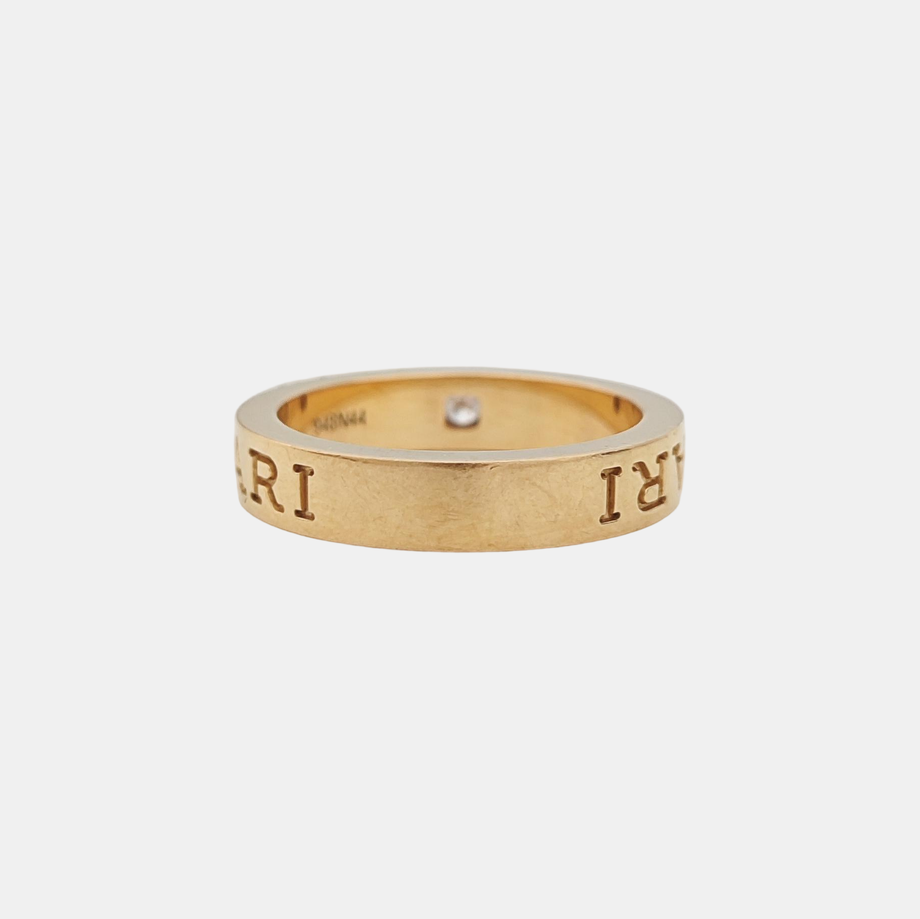 B.ZERO1 18k Rose Gold Ring EU 53